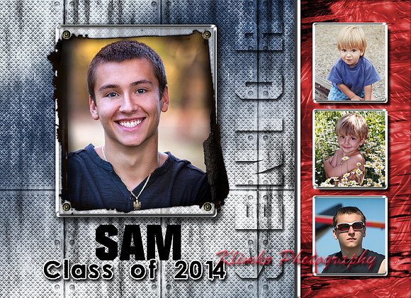 Sam Class of 2014 5x7FlatCardFront_HZ_WHCC