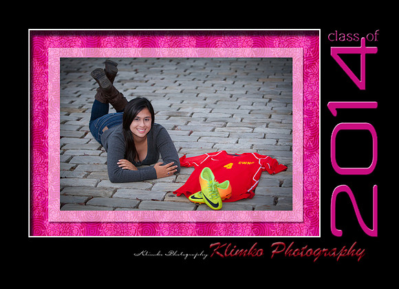 Marlena Cook Class of 2014  5x7